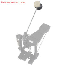 Drum Pedal Wool Felt Stainless Steel Handle 1pcs