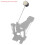 Drum Pedal Wool Felt Stainless Steel Handle 1pcs 1
