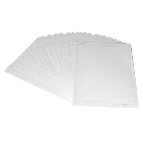 Ritpapper Limbehandling Transparent Skala Liten 2