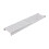 Living And Home 5-Tier Foldable Metal Storage Shelf with Casters, White 5