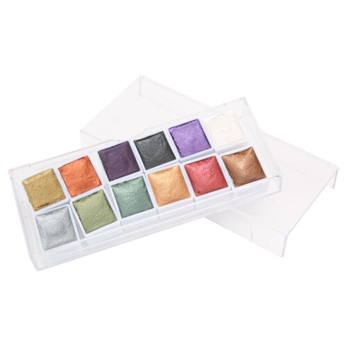 Wasserfarben, leuchtende Farben, gut 1
