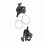 Triple Speed Bicycle Derailleur Shifter Set 3x8 Speed for Smooth Gear Changes 15