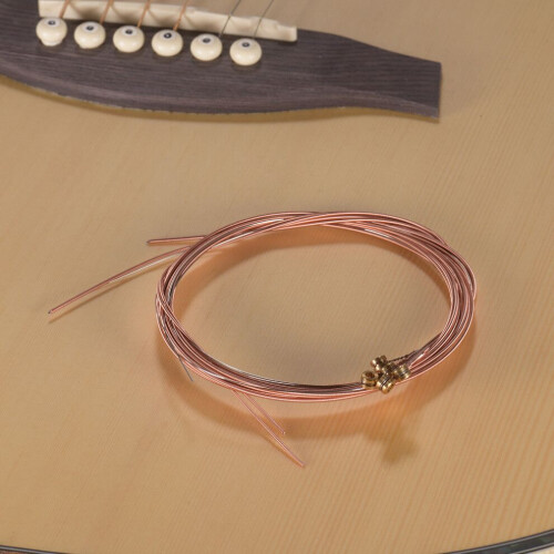 Acoustic Folk Guitar Strings Set Steel Core Copper 2