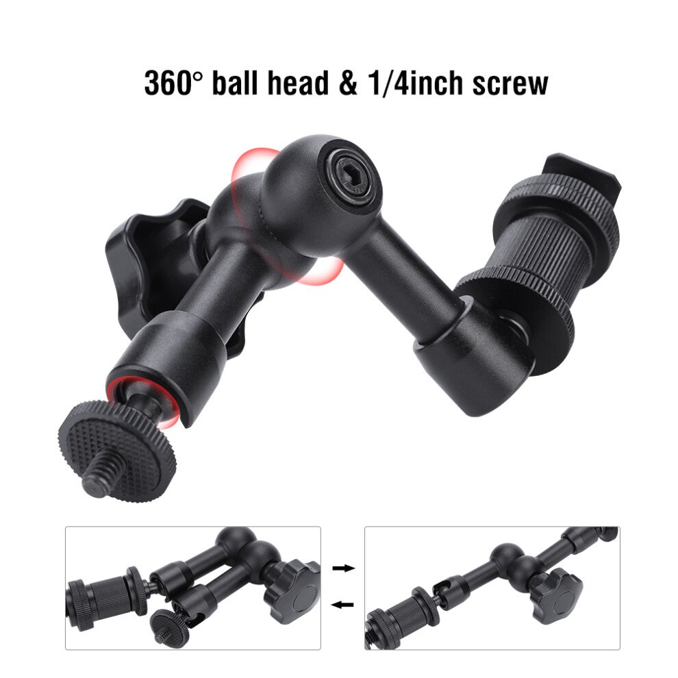 Compact 7'' Friction Magic Arm For Hot Shoe Mounting On Cameras 3521362772710