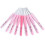 9Pcs Crochet Set Pink Soft Handle DIY HandWoven 5