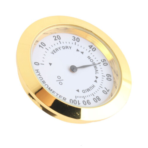 Fiolfodral Hygrometer Legering Mini Gitarr Fuktighet 2