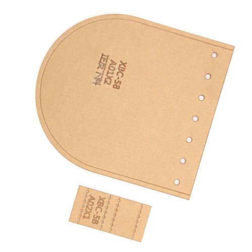 Wallet Template DIY Transparent Acrylic Craft 2