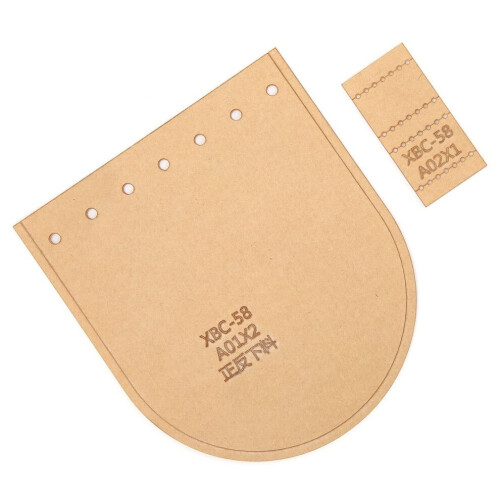 Wallet Template DIY Transparent Acrylic Craft 1