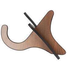 Soporte de ukelele de madera portátil con cuerdas desmontables