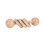 Wood Baby Rattle Teether Toy Solid Beech Early 2