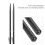 5A Maple Wood Drum Sticks Pair Black for Musical Instruments Drumming Accessory 4