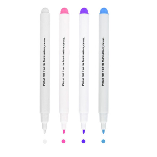 Wateruitwisbare textielmarker voor leerbewerking 1