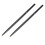 5A Maple Wood Drum Sticks Pair Black for Musical Instruments Drumming Accessory 15