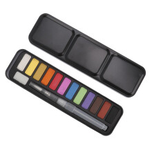 Set de acuarelas para niños de 12 colores sin veneno