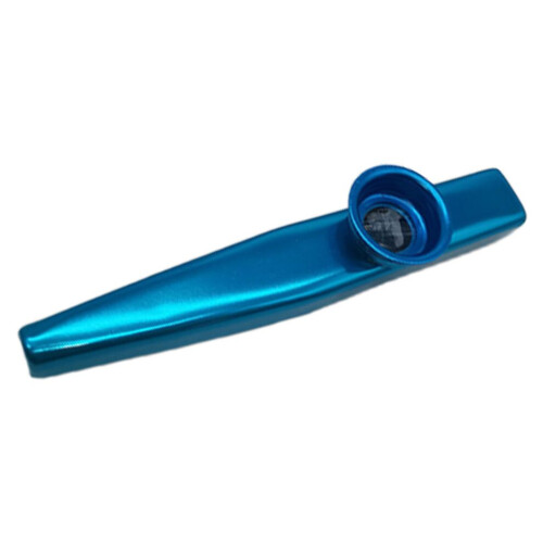 Flauta Kazoo de aluminio, fácil de tocar, profesional 2