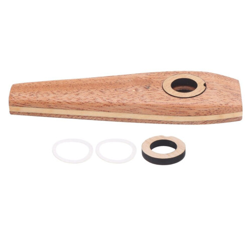 Trä Kazoo Flöjt Trä Munspel Gitarr