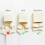 Εύκολο καθάρισμα τόφου φίλτρο Premium πεύκου ξύλου διακόσμησης τροφίμων PP τόφου 5