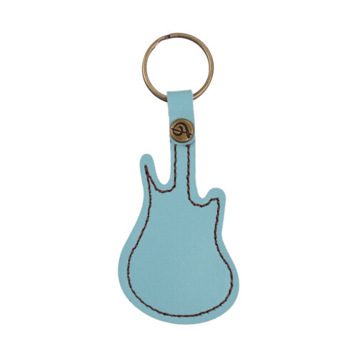 Lädergitarrplektrumhållare fodral för gitarr 2