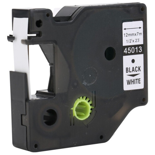 Laminated Label Tape Label Maker Color Tape Black 1
