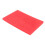 Lederlochmatte, rot, 15 cm lang, 10 cm breit 5