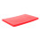 Lederlochmatte, rot, 15 cm lang, 10 cm breit 4