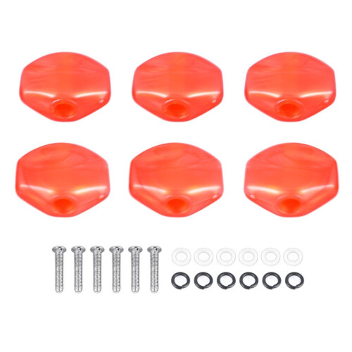 6 st. gitarrstämskruvlock plaststämskruvlock