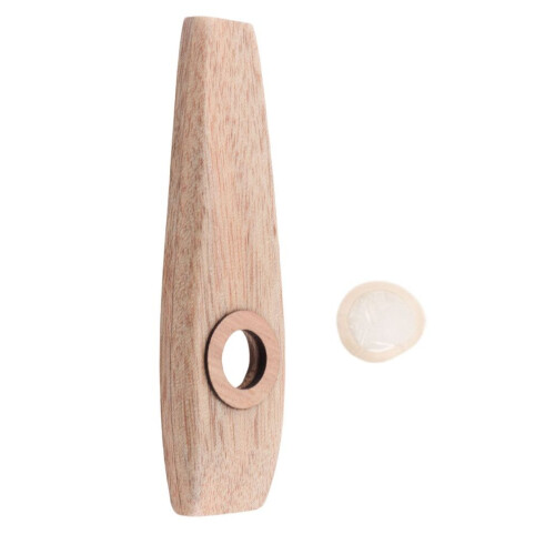 Flûte Kazoo en bois d'érable, flûte musicale à vent