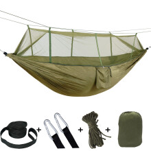 Hamaca con mosquitera Mountain Warehouse, 260 x 140 cm, capacidad máxima de 200 kg