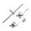 Règle à point double guide réglable pour point noué 2