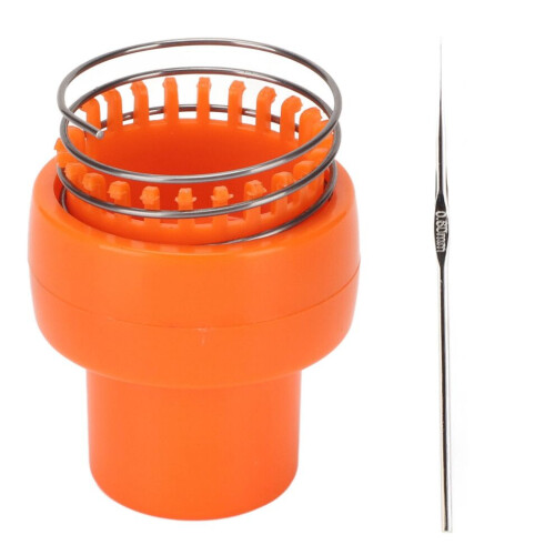 Wire Crochet Loom Orange Ergonomic Design Auto