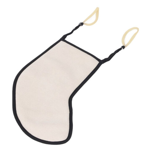 Mentonnière de violon avec sangle élastique en velours doux non 2