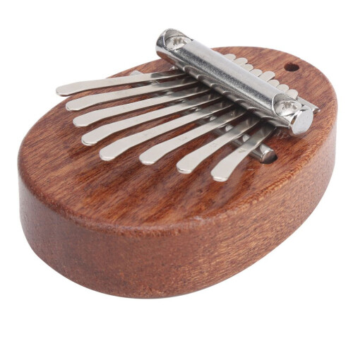Mini duimpiano, schattige draagbare vingerkalimba met 1