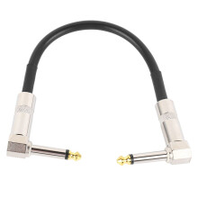 Gitarrpatchkabel Rättvinklad Pedalkontakt
