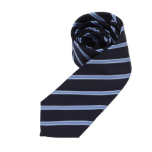 Herenstropdassen Klassieke blauw gestreepte casual stropdas voor heren
