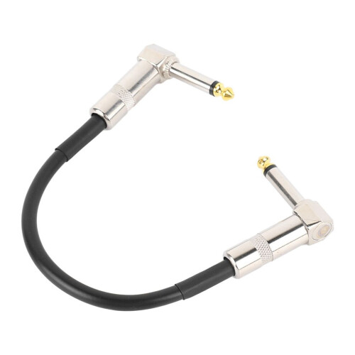Gitarrpatchkabel Rättvinklad Pedalkontakt 1