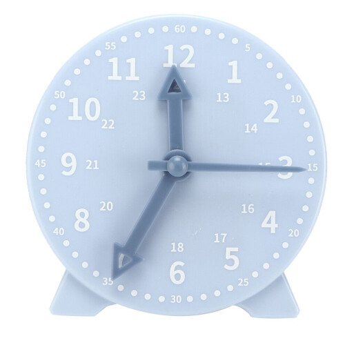 Mprince Clock Model Blue Learning Time Mathematics