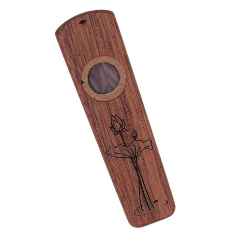 Trä Kazoo Flöjt Trä Spela Gitarr Ukulele 1