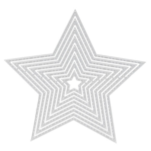Metal Cutting Die Fivepointed Star Shape Emboss