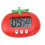 Barn Digital Timer med Högt Alarm Söt Tomat 2