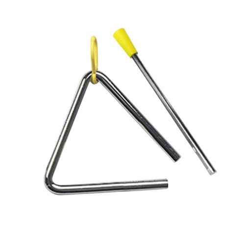 Triangle métallique avec percussion manuelle 2
