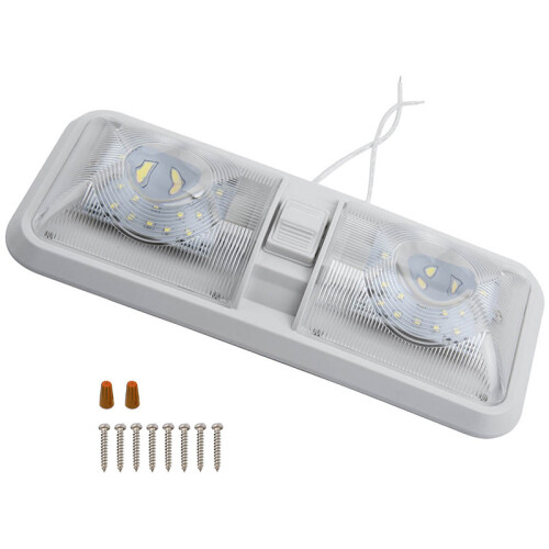 12V 48 LED εσωτερικό φως αυτοκινήτου θολωτή οροφή οροφής λάμπα ανάγνωσης τροχόσ