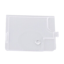 Naaldplaatafdekking, transparant, stofwerend plastic