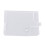 Naaldplaatafdekking, transparant, stofwerend plastic 1