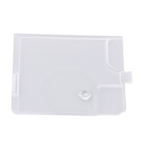 Naaldplaatafdekking, transparant, stofwerend plastic