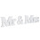 Décorations en bois Mr&Mrs pour mariages 3