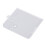 Naaldplaatafdekking, transparant, stofwerend plastic 3