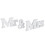 Décorations en bois Mr&Mrs pour mariages 4