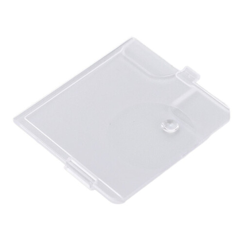 Naaldplaatafdekking, transparant, stofwerend plastic 1