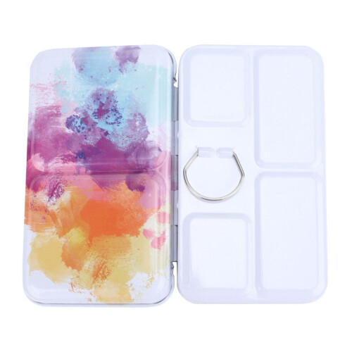 Paint Box Iron Multicolored ThreeFolding Portable 2