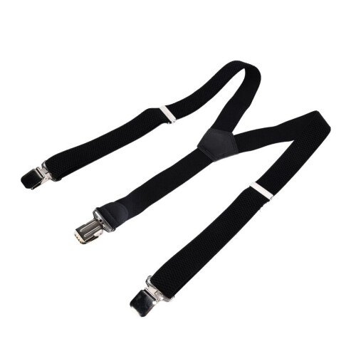 Mens Suspenders Strong Fixability Adjustable 1